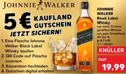 Kaufland JOHNNIE WALKER Black Label Whisky Angebot