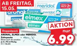 Kaufland ARONAL, ELMEX oder MERIDOL Zahnpasta Angebot