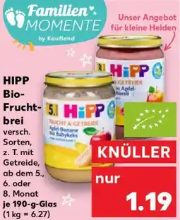 Kaufland HIPP Bio Fruchtbrei Angebot