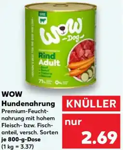 Kaufland WOW Hundenahrung Angebot