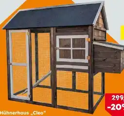 Globus Baumarkt Hühnerhaus Cleo Angebot