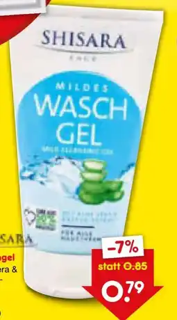 Netto Marken-Discount Shisara Beauty Waschgel Aloe Vera & Kaktus-Extrakt Angebot