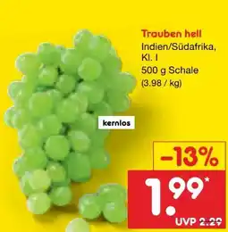 Netto Marken-Discount Trauben Angebot