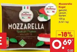 Netto Marken-Discount Mondo Italiano Mozzarella Kugel Angebot