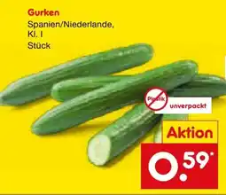 Netto Marken-Discount Gurke Angebot