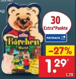 Netto Marken-Discount Reinert Bärchen-Wurst Angebot