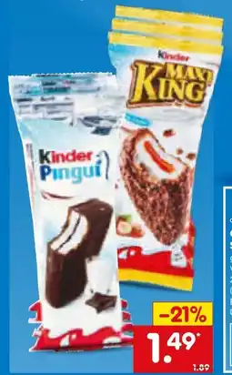 Netto Marken-Discount Ferrero Kinder Maxi King Angebot