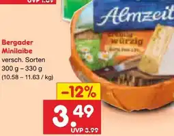 Netto Marken-Discount Bergader Minilaibe Angebot