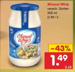Netto Marken-Discount Kraft Miracel Whip Salatcreme Angebot