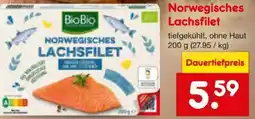 Netto Marken-Discount BioBio Bio Norwegisches Lachsfilet Angebot