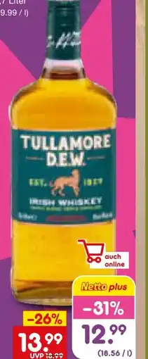 Netto Marken-Discount Tullamore Dew D.E.W. Irish Whiskey Angebot
