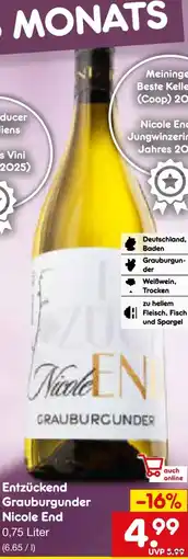Netto Marken-Discount Grauburgunder Nicole End Angebot