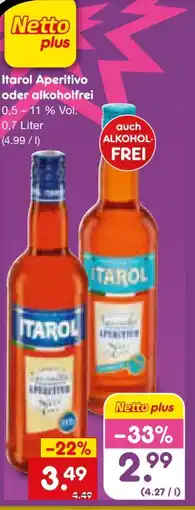 Netto Marken-Discount Itarol Aperitivo Angebot