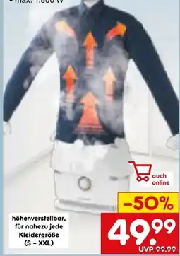 Netto Marken-Discount Clean Maxx Hemdenbügler Pro Angebot