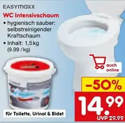 Netto Marken-Discount easy! MAXX WC Intensivschaum Angebot