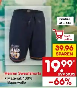 Netto Marken-Discount Camp David Herren Sweatshorts Angebot