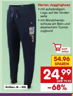 Netto Marken-Discount Camp David Herren Jogginghose Angebot