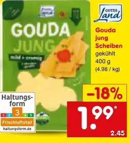 Netto Marken-Discount Gutes Land Gouda jung Angebot