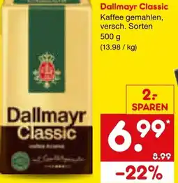Netto Marken-Discount Dallmayr Classic Volles Aroma Angebot