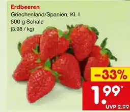 Netto Marken-Discount Erdbeeren Angebot