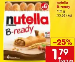 Netto Marken-Discount Ferrero Nutella B-ready Angebot