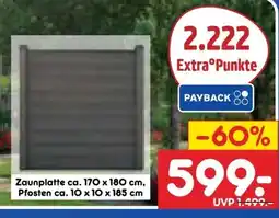 Netto Marken-Discount Prestige Home WPC-Sichtschutzzaun Caracas Angebot