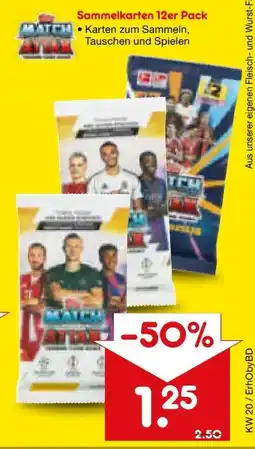 Netto Marken-Discount Match Attax Bundesliga Sammelkarten Angebot
