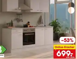 Netto Marken-Discount FlexWell Küchenzeile Stauraumwunder Angebot