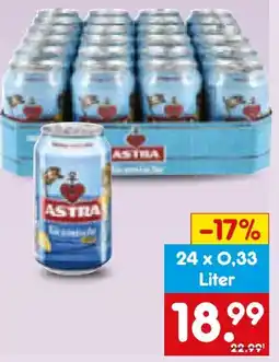 Netto Marken-Discount Brauerei Astra Kiezmische Angebot