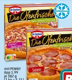 PENNY Dr. Oetker Die Ofenfrische Pizza Angebot