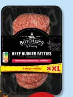 PENNY Butcher's by Penny Beef Burger Patties Angebot