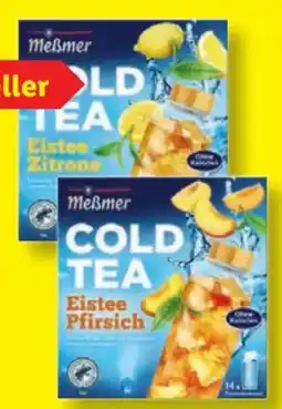 Lidl Meßmer Cold Tea Trinkpause Angebot