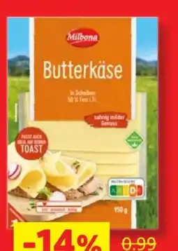 Lidl Milbona Käsescheiben Angebot