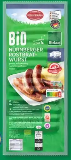Lidl Bio Nürnberger Rostbratwurst Angebot