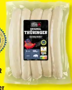 Lidl Grillmeister Original Thüringer Rostbratwurst Angebot