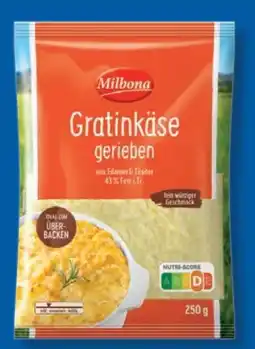 Lidl Milbona Gratinkäse Gerieben Angebot