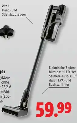Lidl SilverCrest Akku-Staubsauger SHAZ 22.2 G8 Angebot