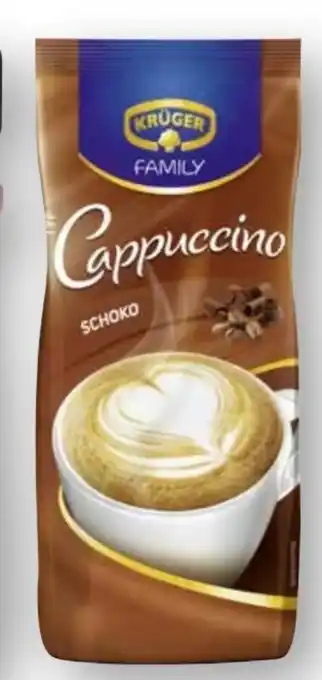 Edeka Krüger Family Cappuccino Angebot
