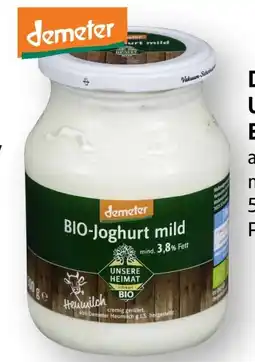 Edeka Unsere Heimat echt & gut Bio-Joghurt mild Angebot