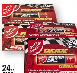Edeka Gut & Günstig Alkaline-Batterien Mignon AAA Angebot