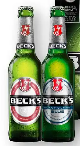 Scheck-in-Center Beck's Bier Angebot