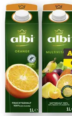 Scheck-in-Center Albi Saft Angebot