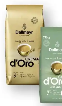 Scheck-in-Center Dallmayr Kaffee Crema d’Oro Angebot