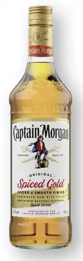 Scheck-in-Center Captain Morgan Original Spiced Gold Rum Angebot