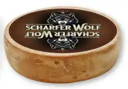 Scheck-in-Center Scharfer Wolf Extra Edel Schweizer Schnittkäse Angebot
