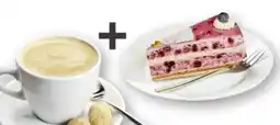 Scheck-in-Center Scheck-in Manufaktur Tasse Kaffee +1 Stück Heidelbeer-Käsesahnetorte Angebot