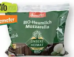 Scheck-in-Center Unsere Heimat Echt & Gut Bio-Heumilch Mozzarella Angebot