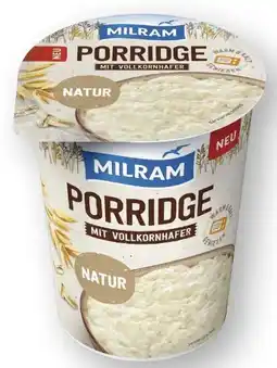 Scheck-in-Center Milram Porridge Natur Angebot