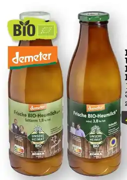 Scheck-in-Center Unsere Heimat Echt & Gut Frische Bio Heumilch Angebot
