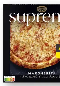 Scheck-in-Center Dr. Oetker Pizza Suprema Margherita Angebot